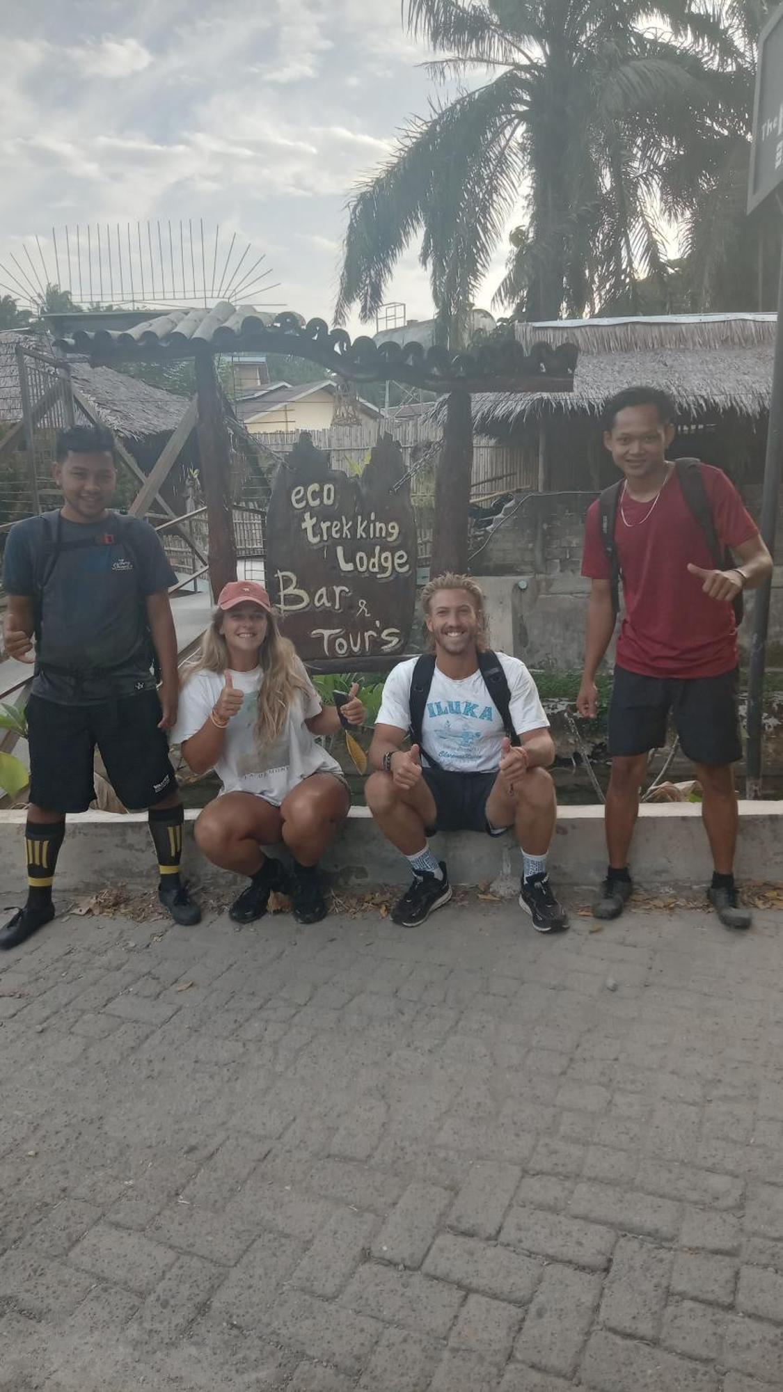 Eco Trekking Lodge, Bar & Jungle Tour'S Bukit Lawang Bagian luar foto